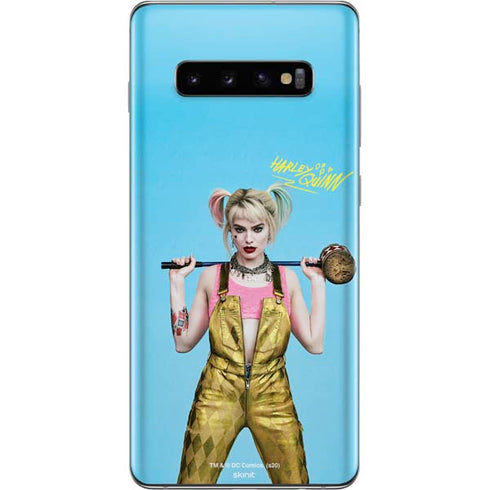 DC Comics Harley Quinn Movie Charcater Poster Galaxy S10 Plus Skin