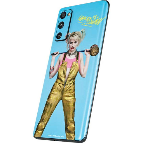 DC Comics Harley Quinn Movie Charcater Poster Galaxy S20 Fan Edition Skin