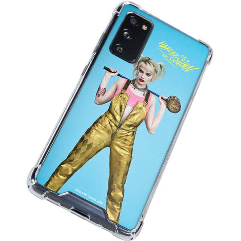 DC Comics Harley Quinn Movie Charcater Poster Galaxy S20 FE Clear Case