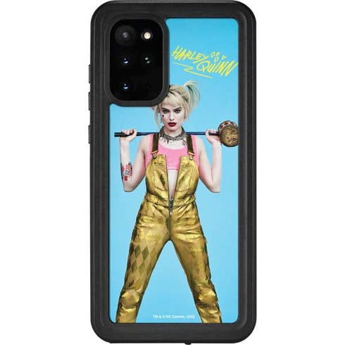 DC Comics Harley Quinn Movie Charcater Poster Galaxy S20 Plus Waterproof Case