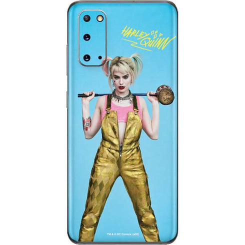 DC Comics Harley Quinn Movie Charcater Poster Galaxy S20 Skin