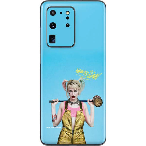 DC Comics Harley Quinn Movie Charcater Poster Galaxy S20 Ultra 5G Skin