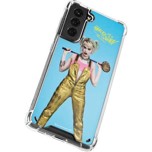 DC Comics Harley Quinn Movie Charcater Poster Galaxy S21 Plus 5G Clear Case