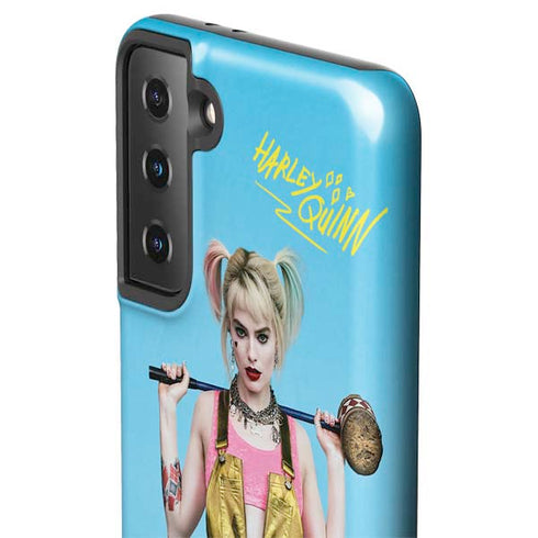 DC Comics Harley Quinn Movie Charcater Poster Galaxy S21 Plus 5G Pro Case