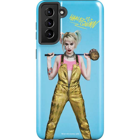 DC Comics Harley Quinn Movie Charcater Poster Galaxy S21 Plus 5G Pro Case