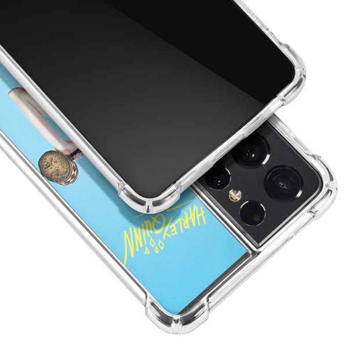 DC Comics Harley Quinn Movie Charcater Poster Galaxy S21 Ultra 5G Clear Case