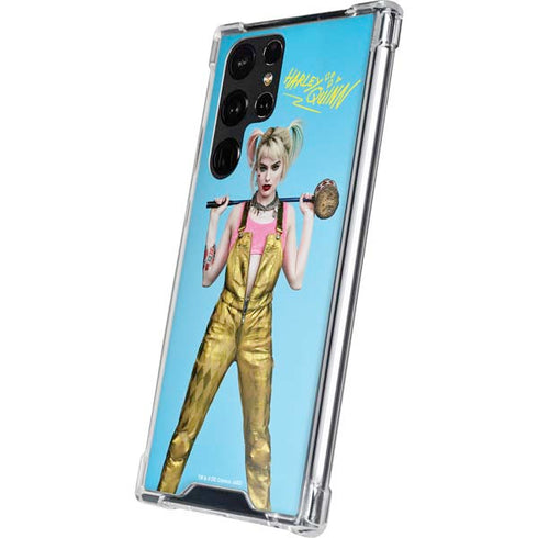 DC Comics Harley Quinn Movie Charcater Poster Galaxy S22 Ultra Clear Case