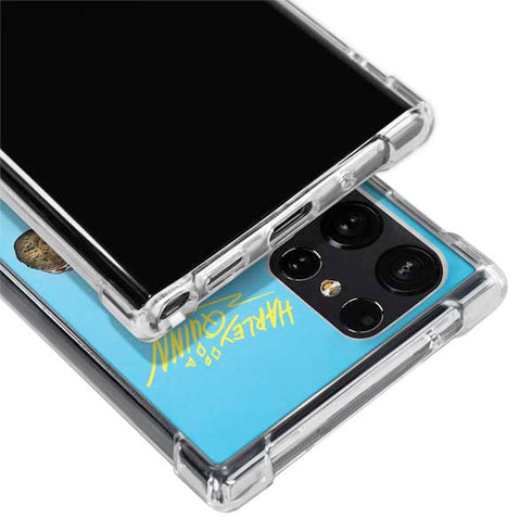 DC Comics Harley Quinn Movie Charcater Poster Galaxy S22 Ultra Clear Case