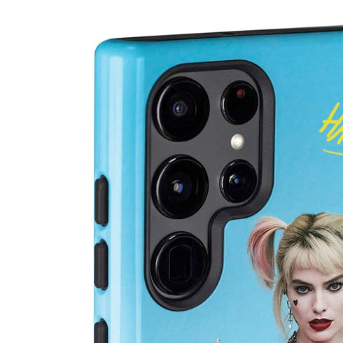 DC Comics Harley Quinn Movie Charcater Poster Galaxy S22 Ultra Pro Case