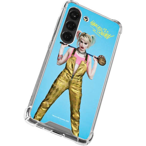 DC Comics Harley Quinn Movie Charcater Poster Galaxy S23 Clear Case