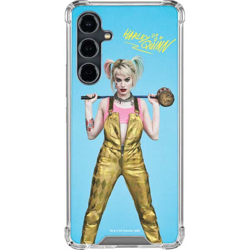 DC Comics Harley Quinn Movie Charcater Poster Galaxy S23 FE Clear Case