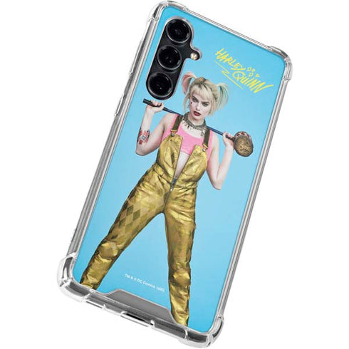 DC Comics Harley Quinn Movie Charcater Poster Galaxy S23 FE Clear Case