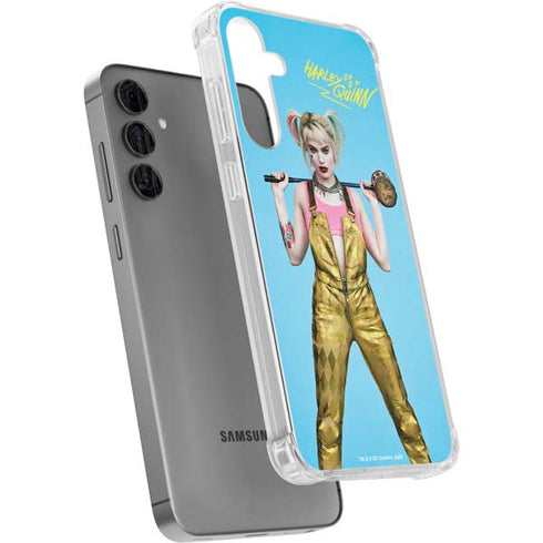DC Comics Harley Quinn Movie Charcater Poster Galaxy S24 Plus Clear Case