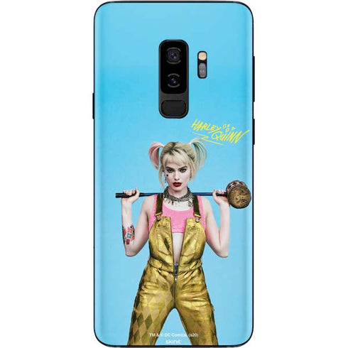 DC Comics Harley Quinn Movie Charcater Poster Galaxy S9 Plus Skin