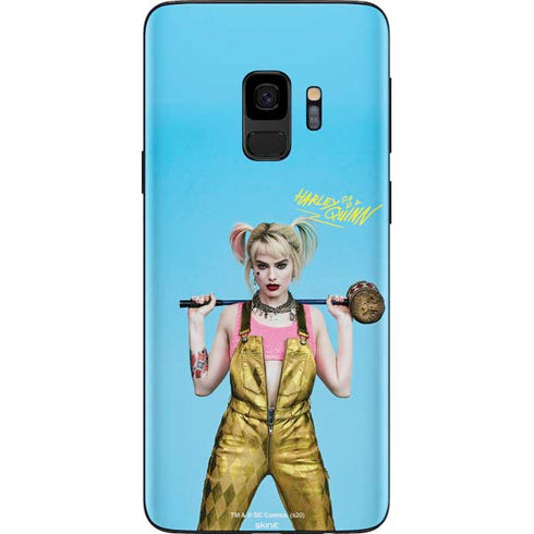DC Comics Harley Quinn Movie Charcater Poster Galaxy S9 Skin