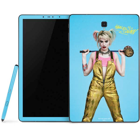 DC Comics Harley Quinn Movie Charcater Poster Samsung Galaxy Tab Skin