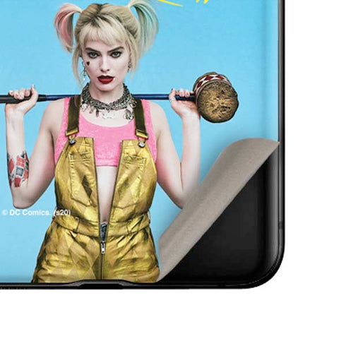 DC Comics Harley Quinn Movie Charcater Poster Galaxy Z Flip Skin