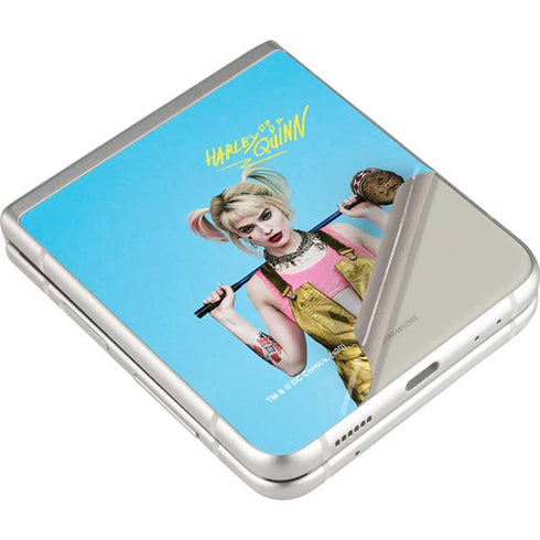 DC Comics Harley Quinn Movie Charcater Poster Galaxy Z Flip3 5G Skin
