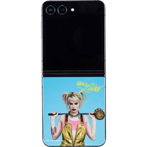 DC Comics Harley Quinn Movie Charcater Poster Galaxy Z Flip5 5G Skin