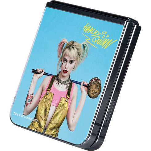DC Comics Harley Quinn Movie Charcater Poster Galaxy Z Flip5 5G Skin