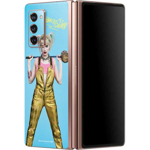 DC Comics Harley Quinn Movie Charcater Poster Galaxy Z Fold2 5G Skin