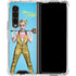 DC Comics Harley Quinn Movie Charcater Poster Galaxy Z Fold4 5G Clear Case