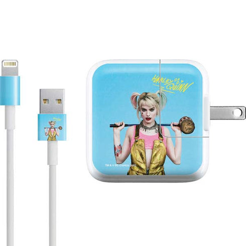 DC Comics Harley Quinn Movie Charcater Poster iPad Charger (10W USB) Skin