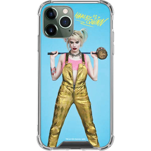 DC Comics Harley Quinn Movie Charcater Poster iPhone 11 Pro Max Clear Case