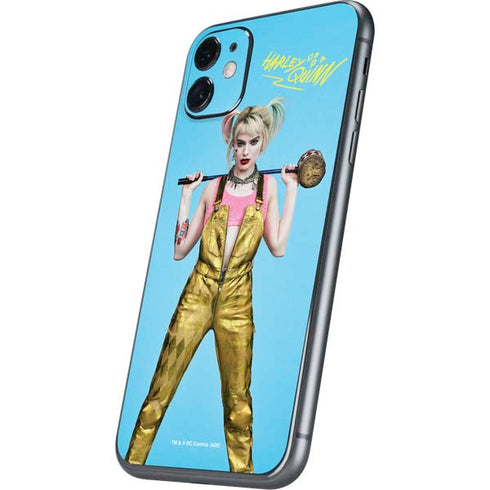 DC Comics Harley Quinn Movie Charcater Poster iPhone 11 Skin