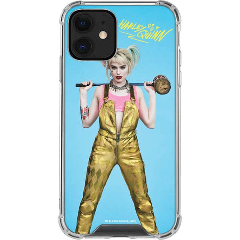 DC Comics Harley Quinn Movie Charcater Poster iPhone 12 Clear Case