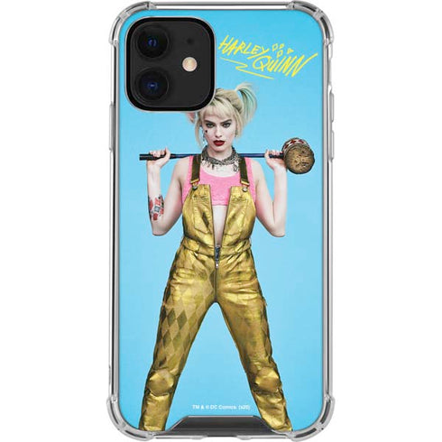 DC Comics Harley Quinn Movie Charcater Poster iPhone 12 Mini Clear Case