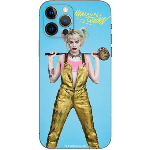 DC Comics Harley Quinn Movie Charcater Poster iPhone 12 Pro Skin