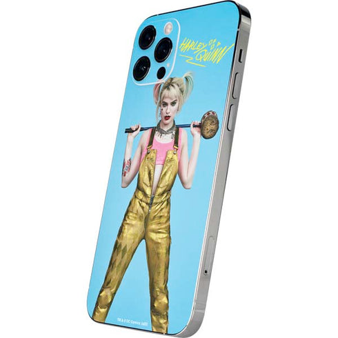 DC Comics Harley Quinn Movie Charcater Poster iPhone 12 Pro Skin