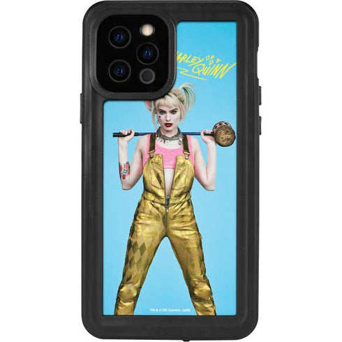 DC Comics Harley Quinn Movie Charcater Poster iPhone 12 Pro Waterproof Case