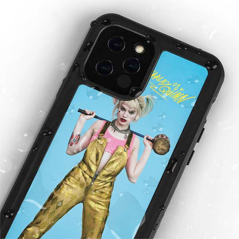 DC Comics Harley Quinn Movie Charcater Poster iPhone 12 Pro Waterproof Case