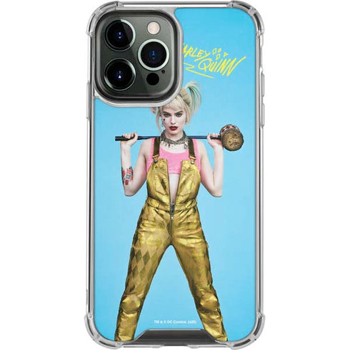 DC Comics Harley Quinn Movie Charcater Poster iPhone 14 Pro Max Clear Case