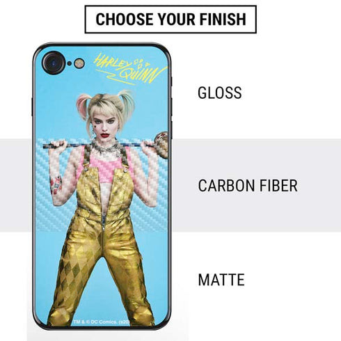 DC Comics Harley Quinn Movie Charcater Poster iPhone SE (2nd & 3rd Gen) Skin
