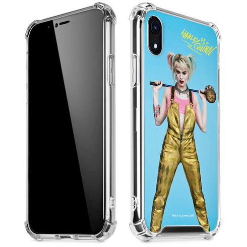 DC Comics Harley Quinn Movie Charcater Poster iPhone XR Clear Case