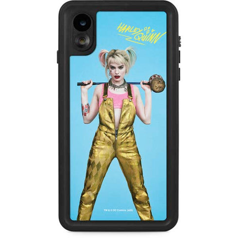 DC Comics Harley Quinn Movie Charcater Poster iPhone XR Waterproof Case