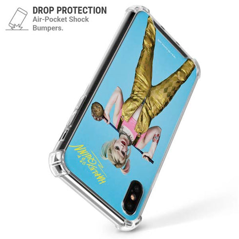 DC Comics Harley Quinn Movie Charcater Poster iPhone XS Max Clear Case