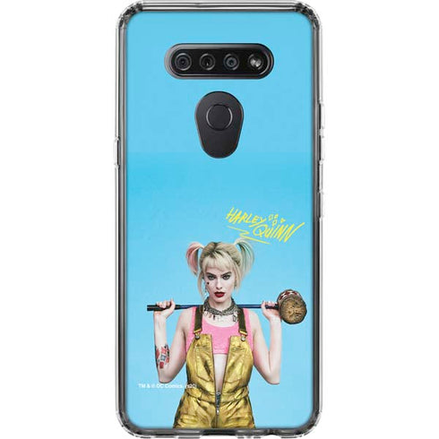 DC Comics Harley Quinn Movie Charcater Poster LG K51/Q51 Clear Case