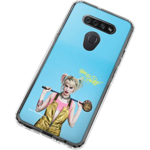 DC Comics Harley Quinn Movie Charcater Poster LG K51/Q51 Clear Case