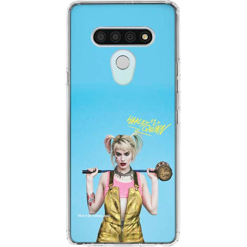 DC Comics Harley Quinn Movie Charcater Poster LG Stylo 6 Clear Case