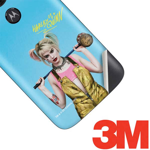DC Comics Harley Quinn Movie Charcater Poster Moto E5 Play Skin