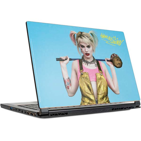 DC Comics Harley Quinn Movie Charcater Poster MSI GS65 Stealth Laptop Skin