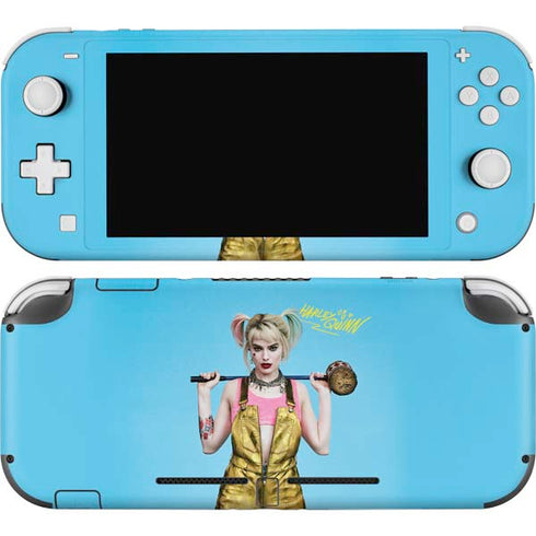 DC Comics Harley Quinn Movie Charcater Poster Nintendo Switch Lite Skin