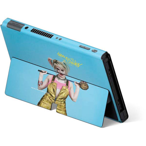 DC Comics Harley Quinn Movie Charcater Poster Nintendo Switch OLED (2021) Skin