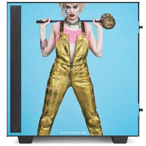 DC Comics Harley Quinn Movie Charcater Poster NZXT H510 Compact ATX Mid-Tower Case Skin