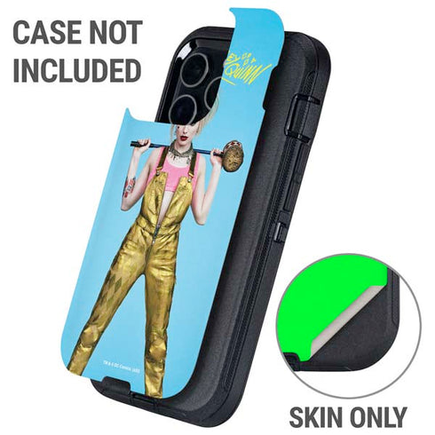DC Comics Harley Quinn Movie Charcater Poster Otterbox Defender iPhone Skin
