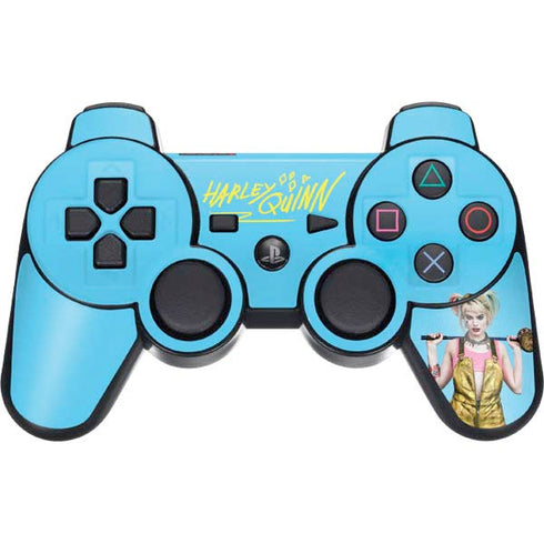 DC Comics Harley Quinn Movie Charcater Poster PS3 Dual Shock wireless controller Skin